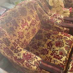 ビンテージ風　ソファーセットの画像