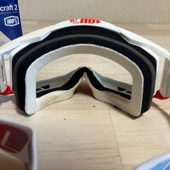 【完売】100%  Racecraft2 ゴーグル　バイク用の画像