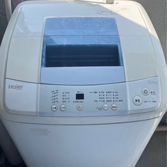 ハイアール　洗濯機の画像