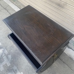 A415◇オールドカリモク◇サイドテーブル 古道具 ヴィンテージ カリモク