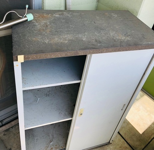 スチール物置 収納庫 屋外