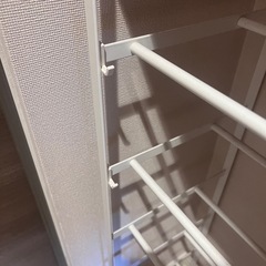 シューズラック 白の画像