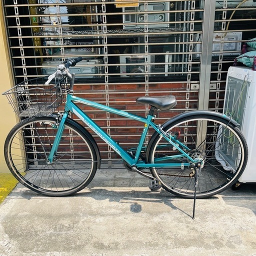 《売約済》【池上店】【～4/14限定SALE！店内全品20%お値引き！】  自転車　クロスバイク　マウンテンバイク　チャリ　サイクル　comfort sport コーナン　ライト　ギア　変速　付き　2021年購入品