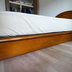 シングルベッド中古品（引き出し付き）の画像