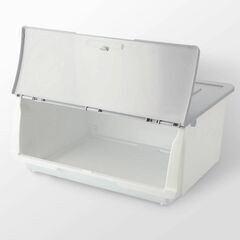 女性限定＊ニトリ　収納ケース Nフラッテレギュラー本体+フタセット　2個セットの画像