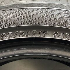 YOKOHAMA ADVAN dB V552 225/50R17 17インチ 夏タイヤ 1本 23年製 バリ溝 レクサスGS クラウンマジェスタ等　(MTF981)クレジットカード QRコード決済可能の画像