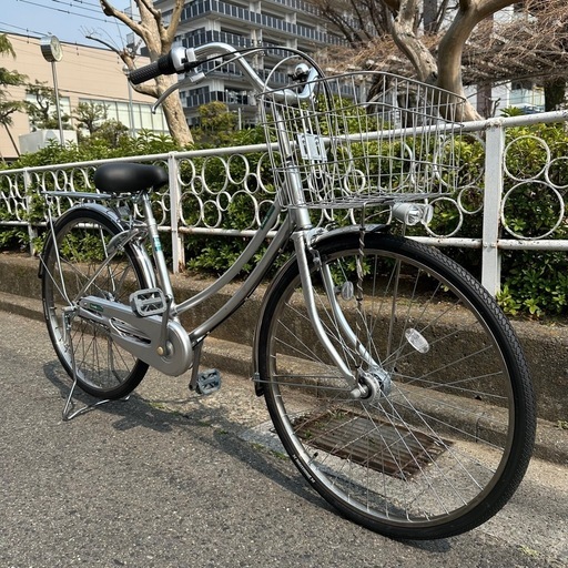 TAGlabel by amadana 自転車 citybike ホワイト 26インチ