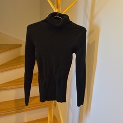タートルネックレディースニット