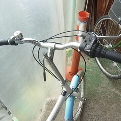 折りたたみ自転車　TRAILER　トレイラー　BGC-N10　スカイブルー　20インチ　6段切替の画像