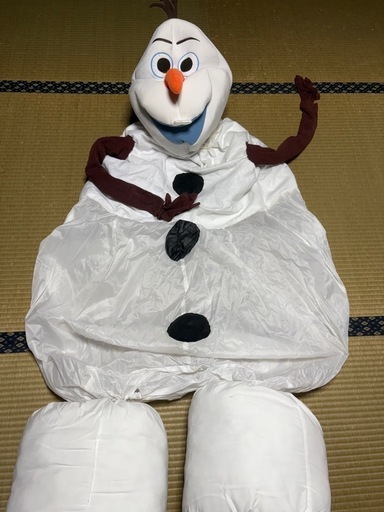 値下げ‼️手作りオラフ着ぐるみ