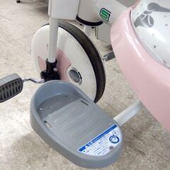 ides 三輪車① ディズニー トライクピュア ミニー 舵取り棒付き 安心ガード付き ides ピンク×ホワイト 札幌市北区屯田の画像