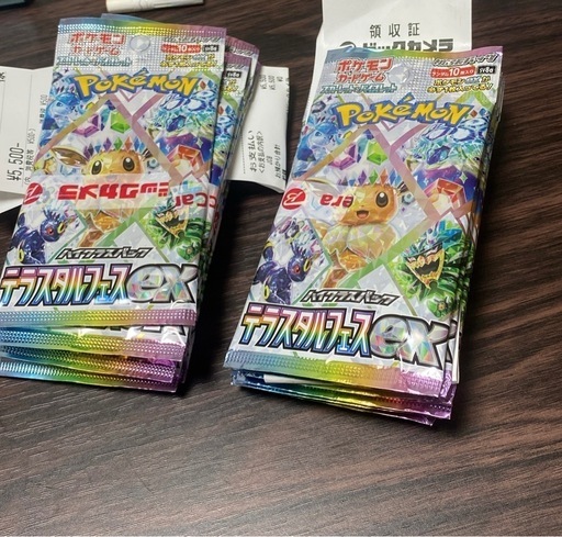 ポケモンゲ-ムカ-ドテラスタルフェスEX20パック