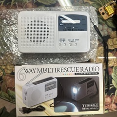 「新品未使用品」6ウェイ マルチレスキュー レディオ