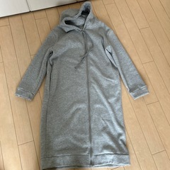 ロングパーカー　パーカーワンピース