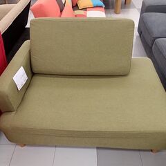 ★ジモティ割あり★  ソファー 緑 H59×D78×W110 ク...