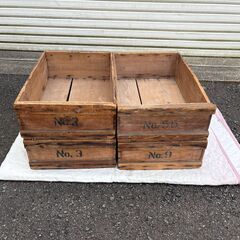 早い者勝ち！★レトロ★アンティーク★木箱の画像