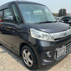 【支払総額24.8万円】h26年式スペーシアカスタム車検令和9年4月12万キロ機関良好！両側パワスラ フルセグTV Bluetooth 内外装良好！修復歴無し 不具合無し★の画像