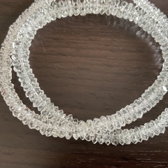 白水晶　ネックレス　マルマン水晶の画像