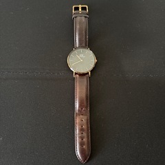 Daniel Wellington DW 腕時計 ダークブラウン　電池切れの画像
