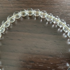 水晶　ブレスレットの画像