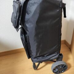 最終価格 ハピタス 折りたたみキャリーバッグ レインカバーつきの画像