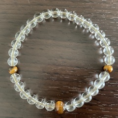 水晶　ブレスレット
