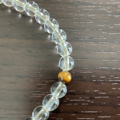 水晶　ブレスレットの画像
