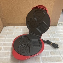 S128 ⭐ スヌーピー＆チャーリー・ブラウン ワッフルメーカー WM-6S USEDの画像