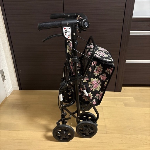 島製作所 スカイウォーカーS 花柄刺繍 押し車 (トング) 水戸の