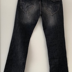 HIDEAWAYS NICOLOSハイダウェイ ニコル メンズ  46サイズ ブラック ジーンズ 【ZW.029】の画像