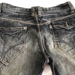 HIDEAWAYS NICOLOSハイダウェイ ニコル メンズ  46サイズ ブラック ジーンズ 【ZW.029】の画像