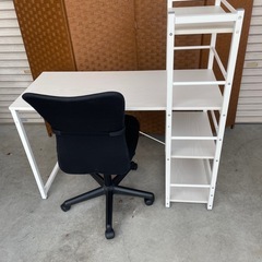 【決まりました】パソコン用デスク&チェア