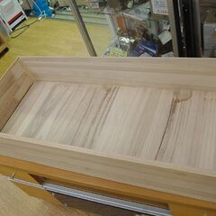 ② 桐 衣装ケース 幅42×奥98×高21cm 衣裳ケース 桐衣装箱 桐箱 桐箪笥 札幌市 清田区 平岡の画像
