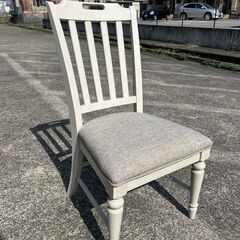 【処分特価】ダイニング チェア 白グレー アメリカ輸入家具 LE...