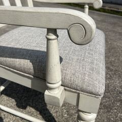 【処分特価】ダイニング チェア 白グレー アメリカ輸入家具 LEGACY Brookhaven 6400の画像