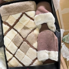 マット&スリッパ（フワフワ素材）
