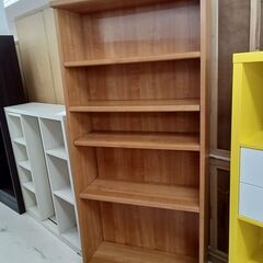 ★ジモティ割あり★  本棚 ブラウン W80.5×D30×H18...