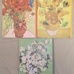名画が表紙のB5サイズノート。の画像
