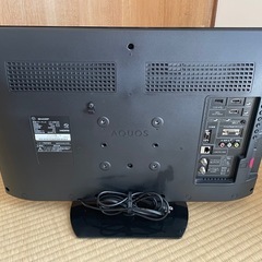 【SHARP】AQUOS液晶カラーテレビ24型の画像
