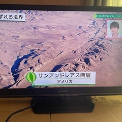 【SHARP】AQUOS液晶カラーテレビ24型の画像