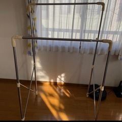 アイリスオーヤマ　室内洗濯干し　ふとん干し 室内用 折りたたみ式の画像