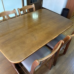 滋賀県のダイニング テーブル セット 家具の中古が安い！激安で