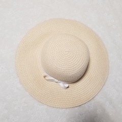 プチバトー　麦わら帽子　67㎝　3〜6monthの画像
