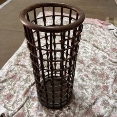 【決まりました】ラタン　籐家具　傘立て