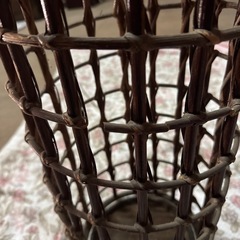 【決まりました】ラタン　籐家具　傘立ての画像