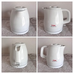 美品✴︎T-fal パフォーマ 0.8L 電気ケトル 電気ポット 湯沸かしポット ティファールの画像