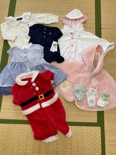 【美品】70〜90cm 女の子　ブランド　ベビー服　※一部未使用あり
