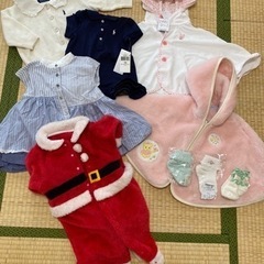 【美品】70〜90cm 女の子　ブランド　ベビー服　※一部未使用あり