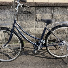 【26インチ自転車】美品❗️外装6段変速、LEDオートライト付❗️BAA認定車　若林自転車　浜大津店　SALE中❗️の画像