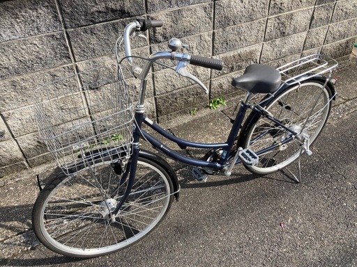 【26インチ自転車】美品❗️外装6段変速、LEDオートライト付❗️BAA認定車　若林自転車　浜大津店　SALE中❗️